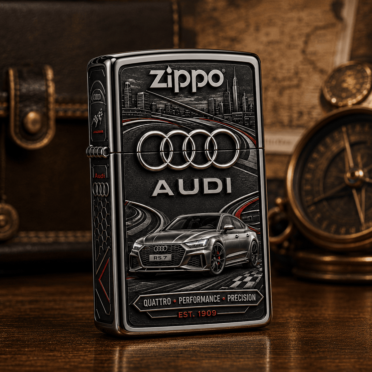 Premium AUD Zippo Lighter PDL