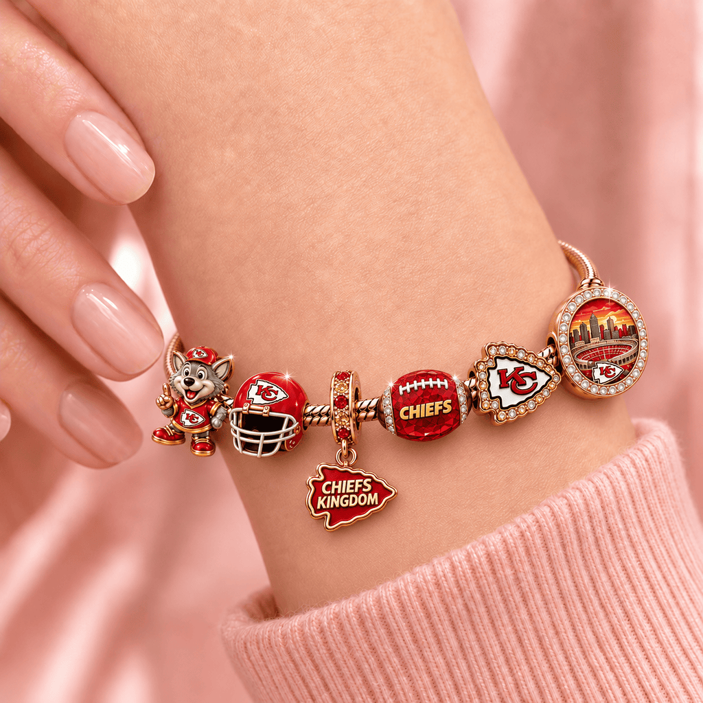 KCC Rose Gold Charm Bracelet Set TMH
