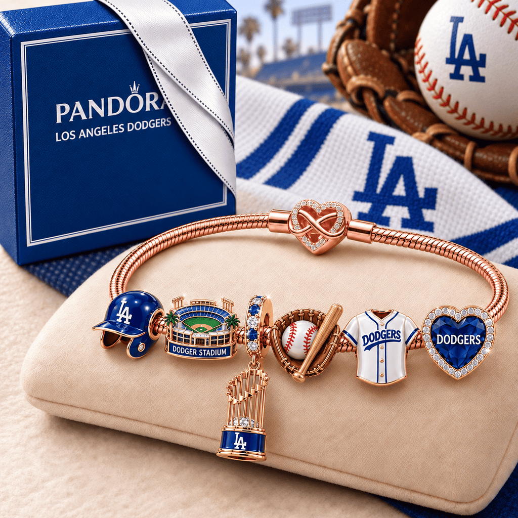 LAD Rose Gold Charm Bracelet Set TMH