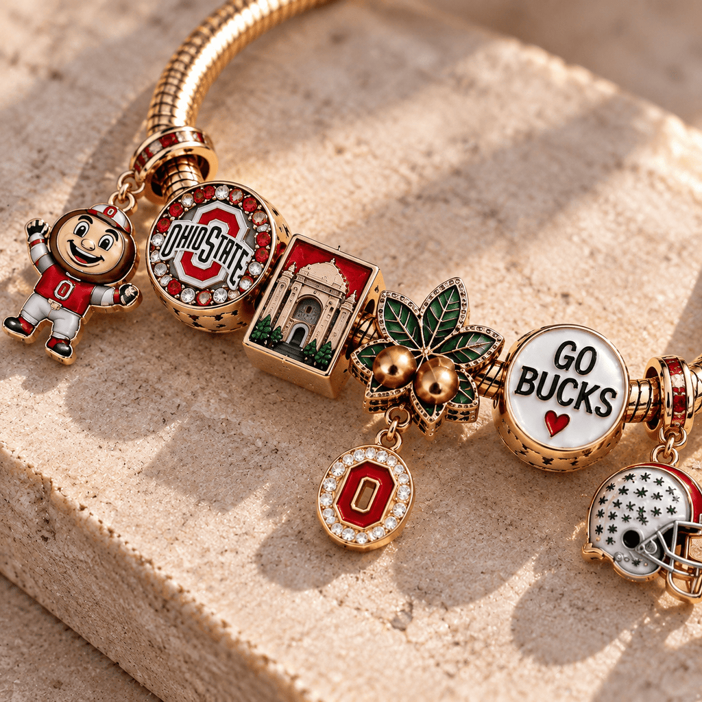 OSBB Gold Charm Bracelet Set TTN