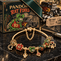 RFK Gold Charm Bracelet Set PTKL