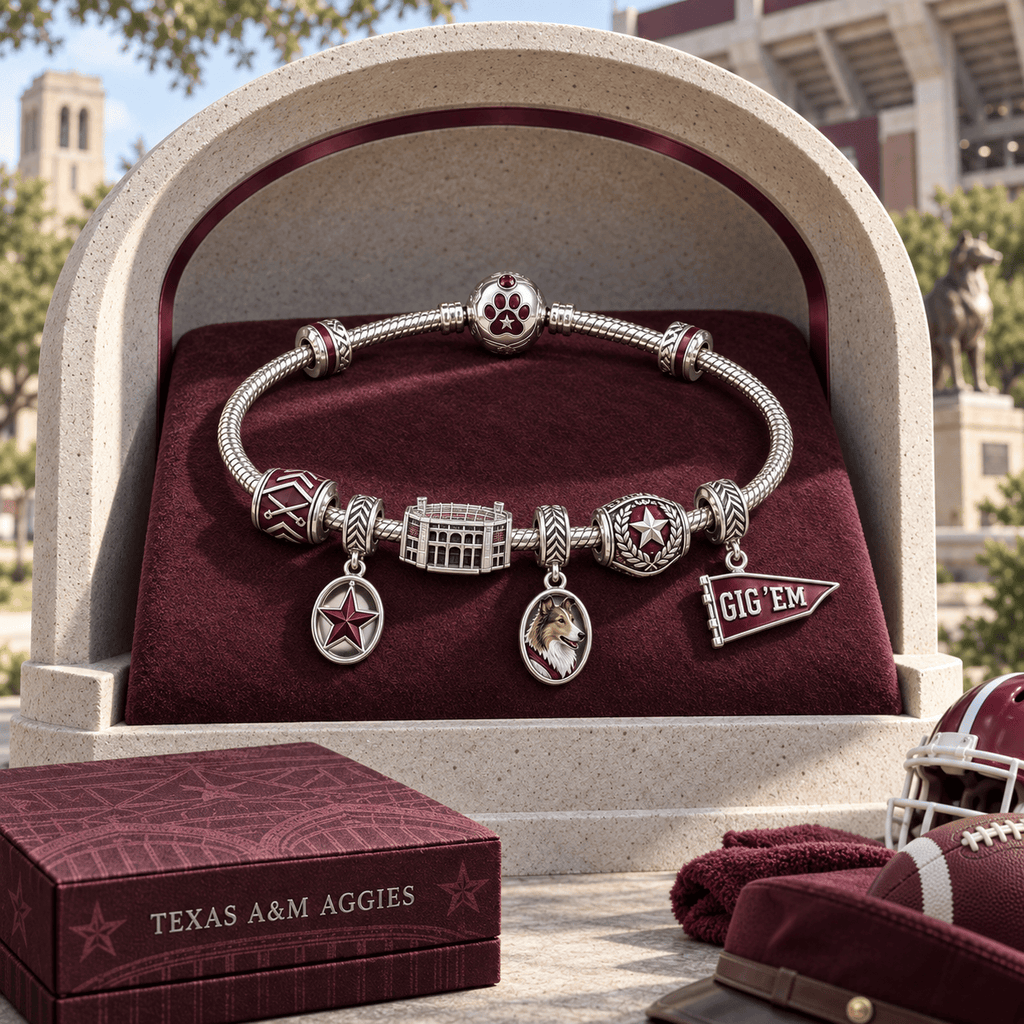 TAMA Silver Charm Bracelet Set HQH