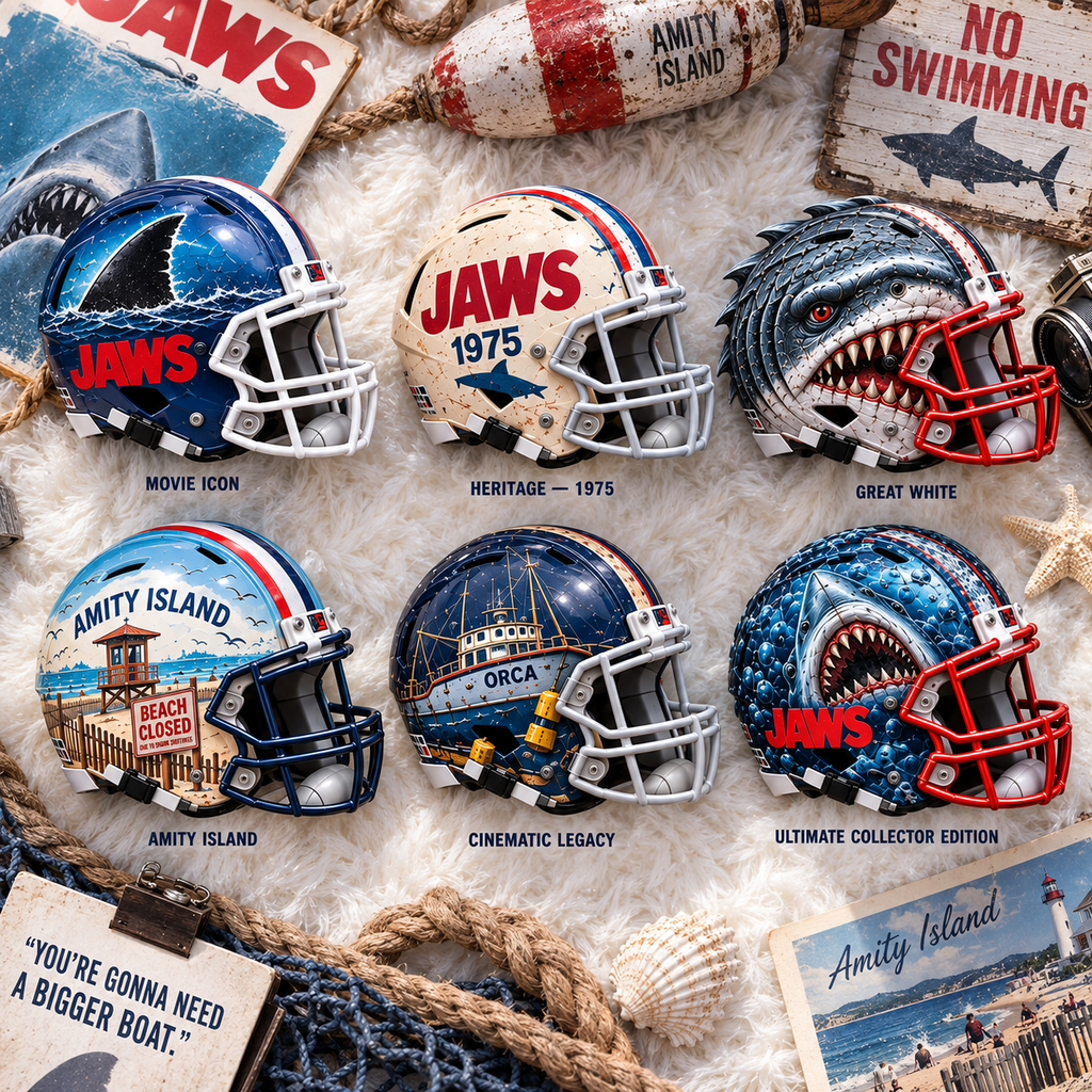 Premium JAWS Mini Helmet Collection NTNA