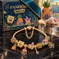 SBSP Gold Charm Bracelet Set PTKL