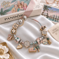 TGG Silver Charm Bracelet Set PTKL