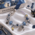 CRLN Silver Charm Bracelet Set PTKL