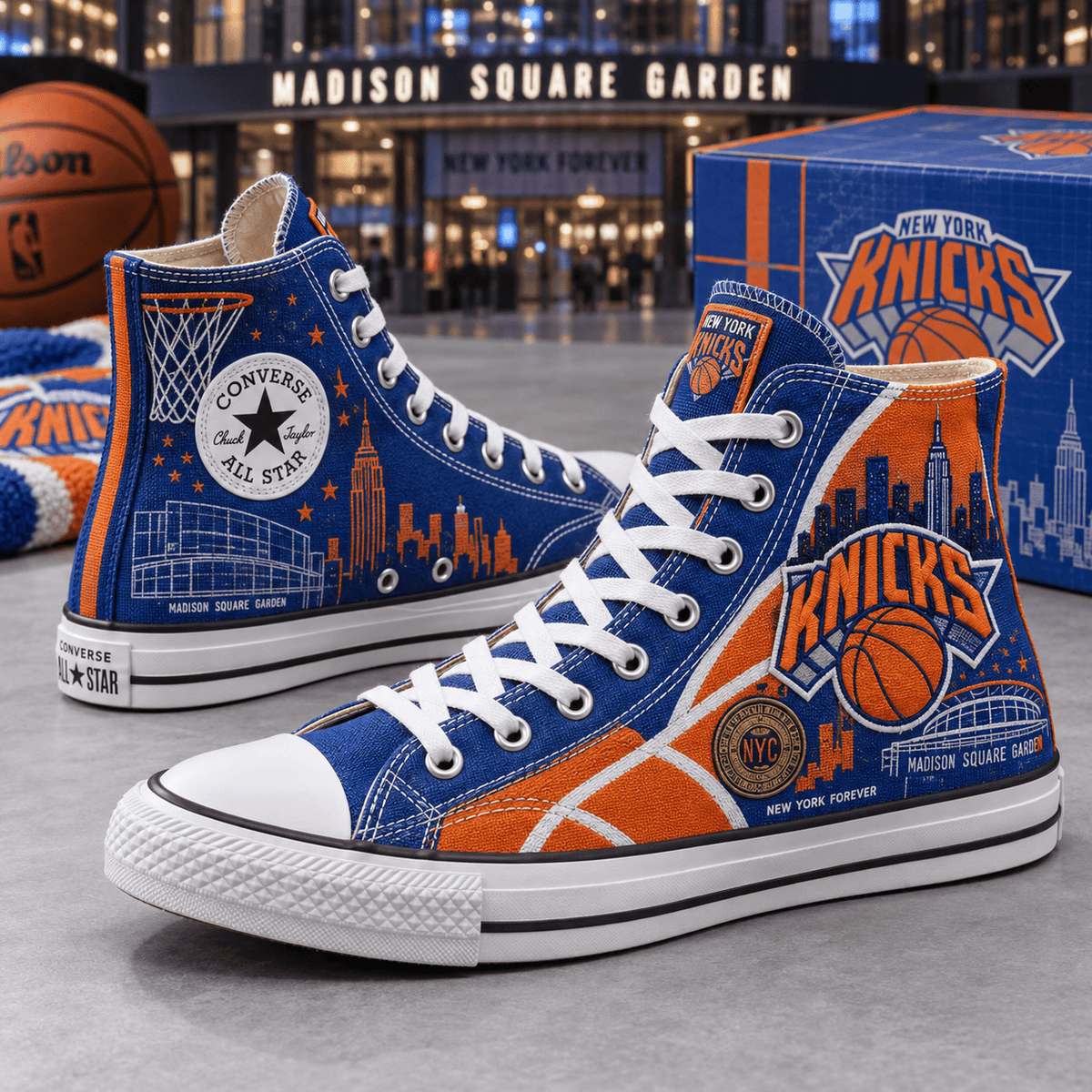 PREMIUM NYK HIGH-TOP SNEAKERS HQH
