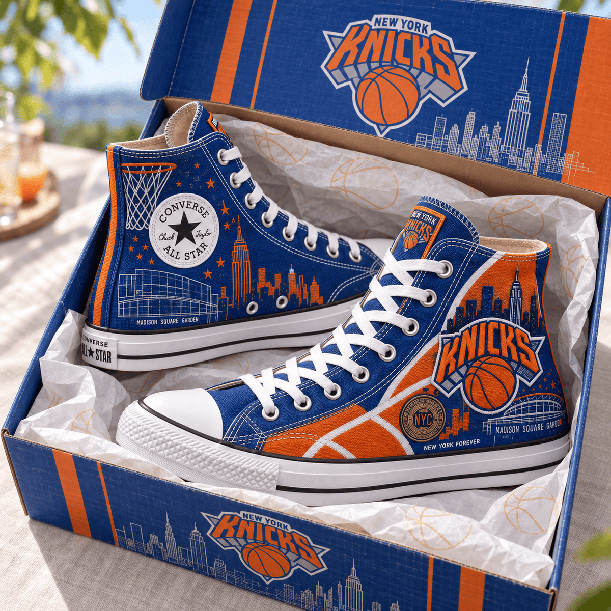PREMIUM NYK HIGH-TOP SNEAKERS HQH