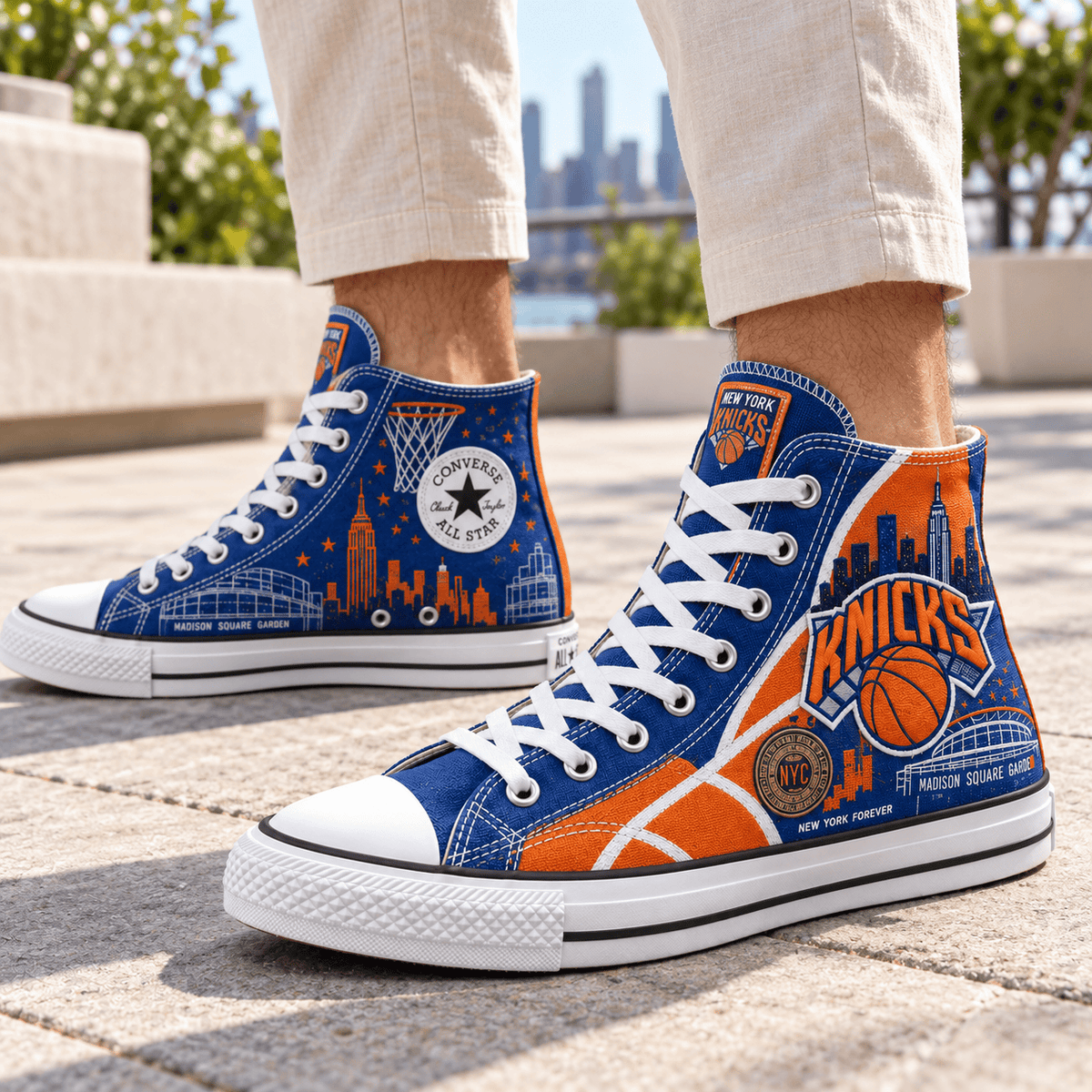 PREMIUM NYK HIGH-TOP SNEAKERS HQH