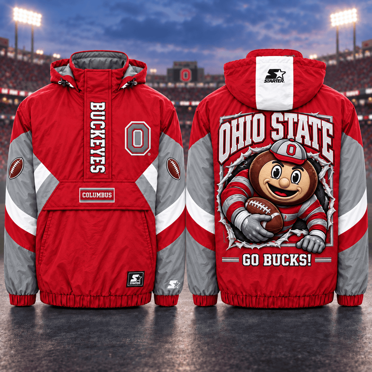 OSB Windbreaker Outdoor Jacket NHVH