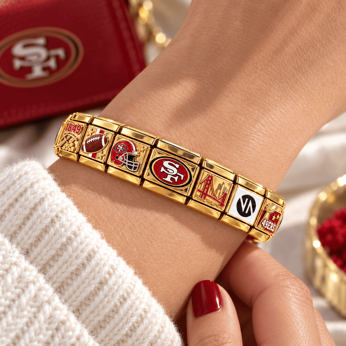 SF49 Italian Charm Bracelet PDL