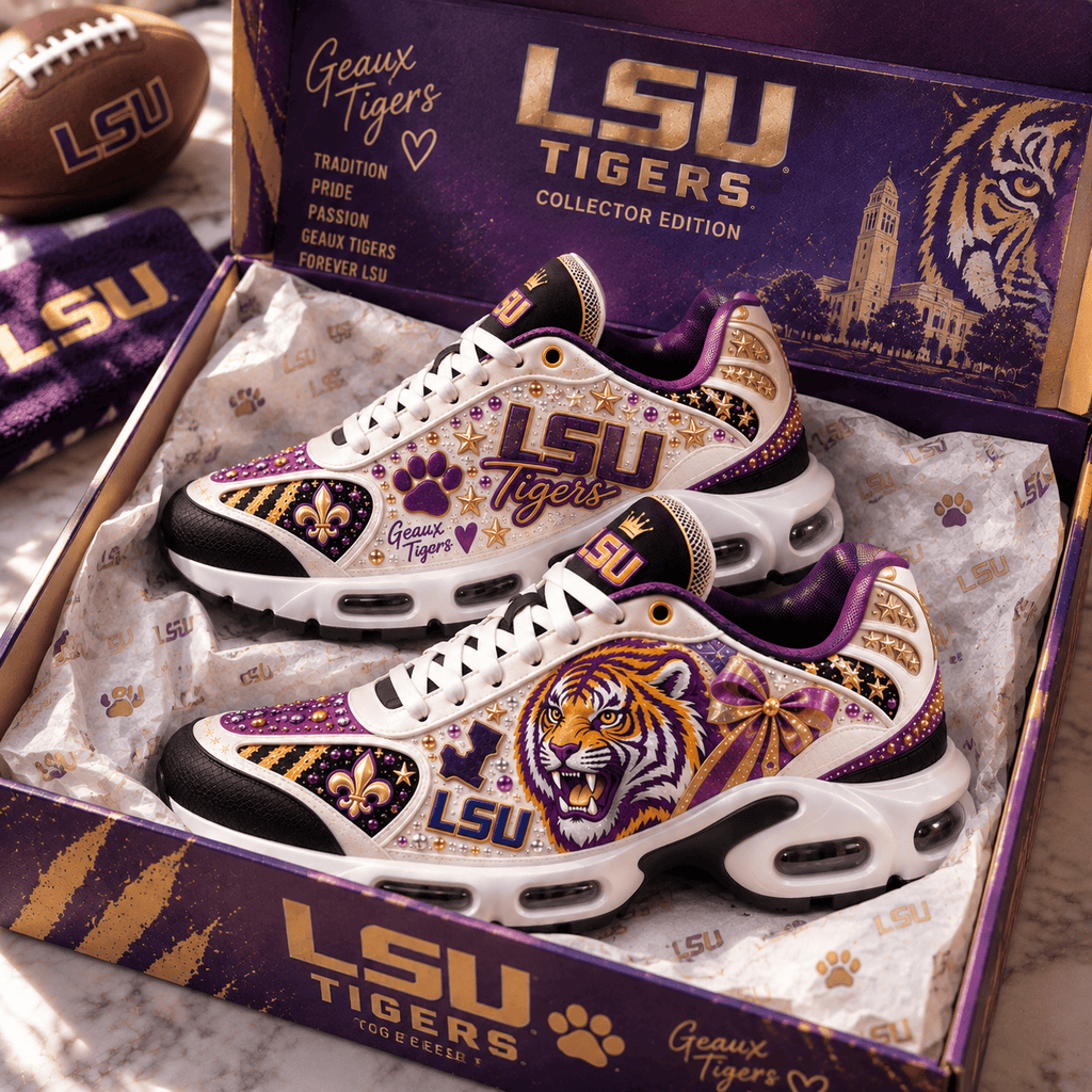 Premium LSU Air Max Shoes TTMH