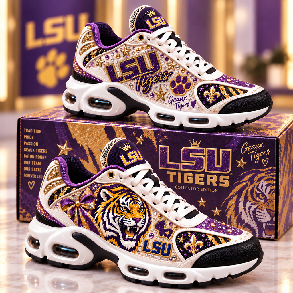 Premium LSU Air Max Shoes TTMH