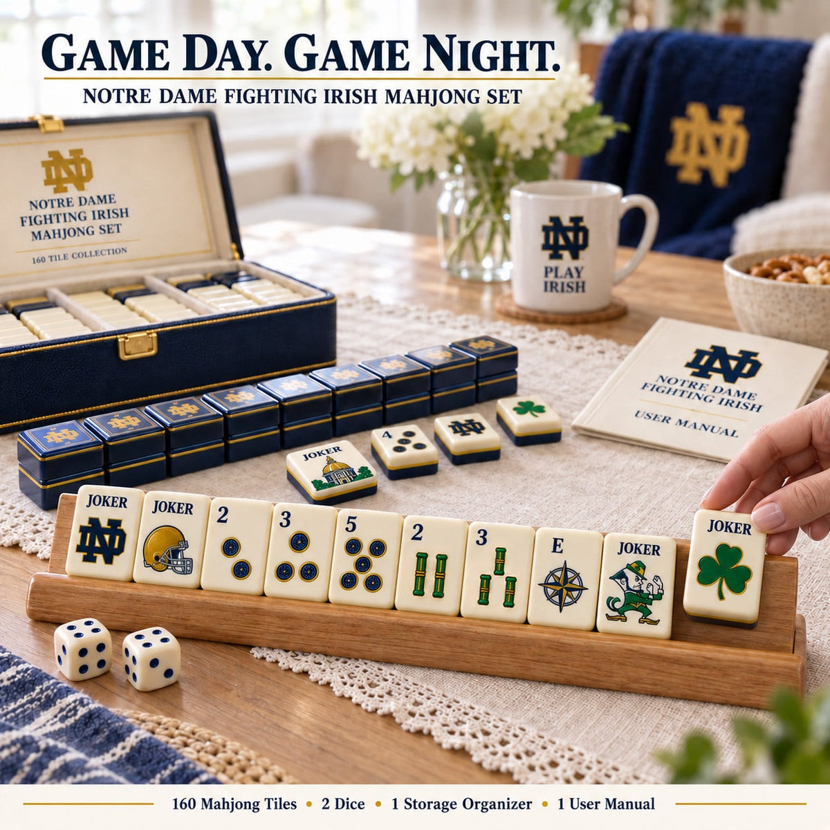 Premium NDFI Mahjong Tiles Set TNSM