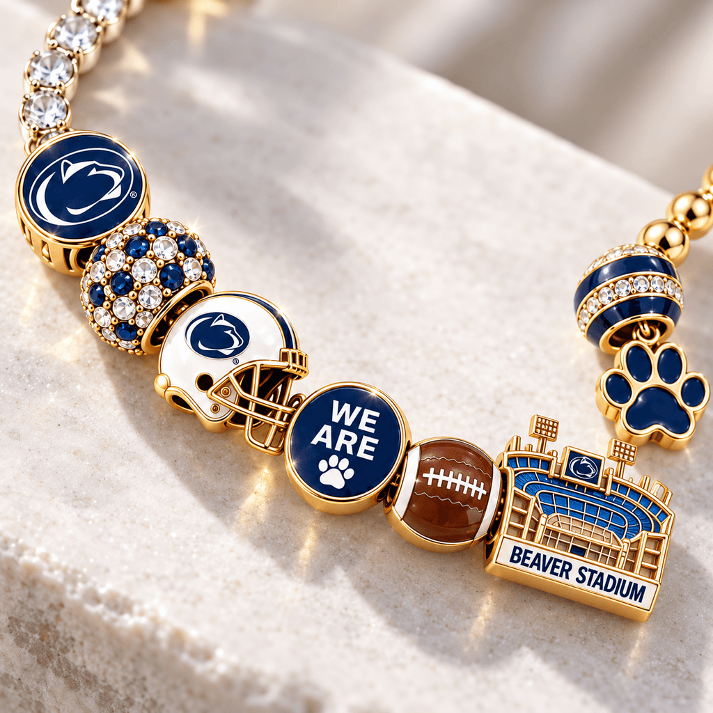 PSNL Gold Charm Bracelet Set BMD