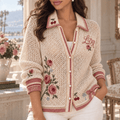 LDR Women’s Open-Knit Cardigan NTKO
