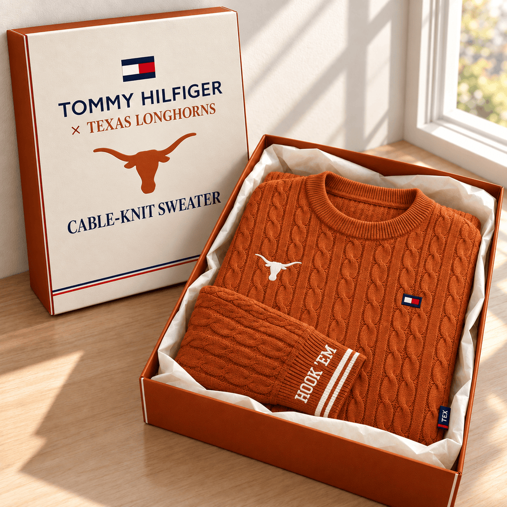 TLH PREMIUM Cable-knit Swrater NHVH