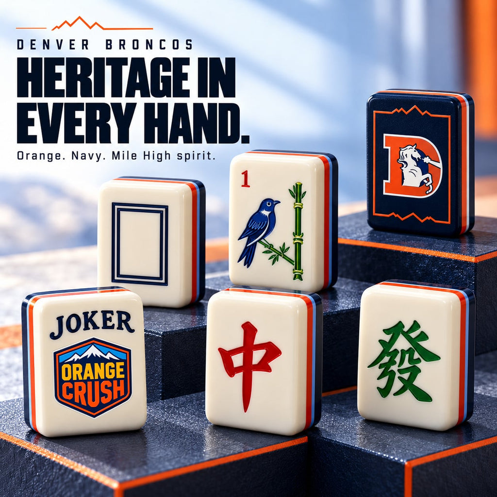 Premium DVBC Mahjong Tiles Set TTMH