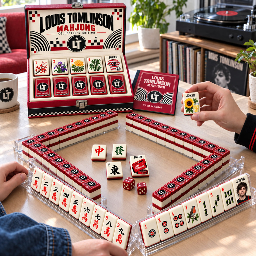 Premium LTLS Mahjong Tiles Set PVNA