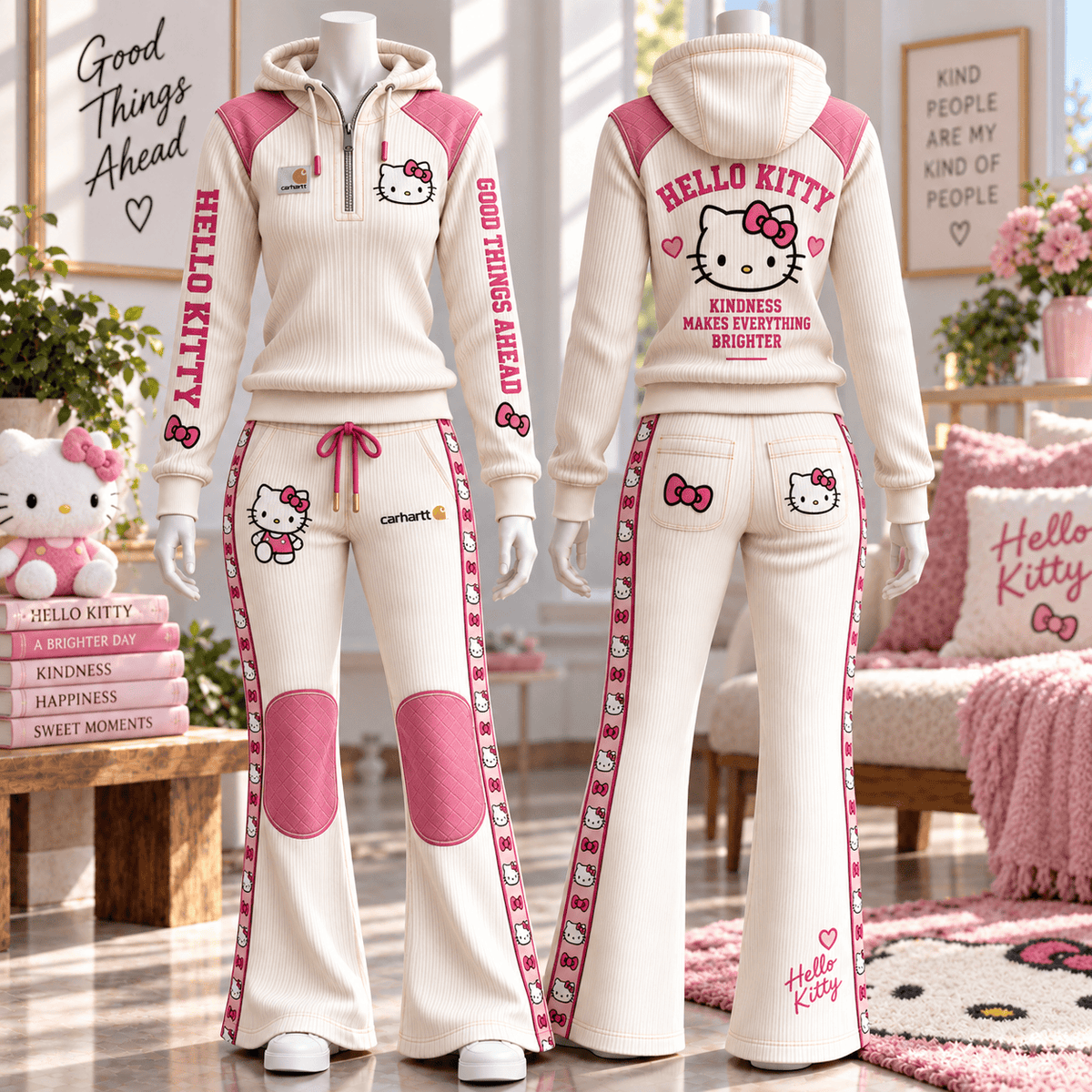 HLKT Premium Heritage Half-Zip Flare Set NTNA