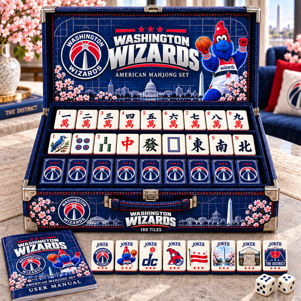 Premium WAW Mahjong Tiles Set PVNA