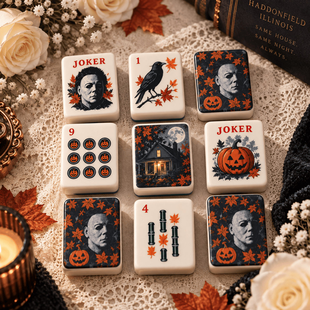Premium MCM Mahjong Tiles Set TNSM