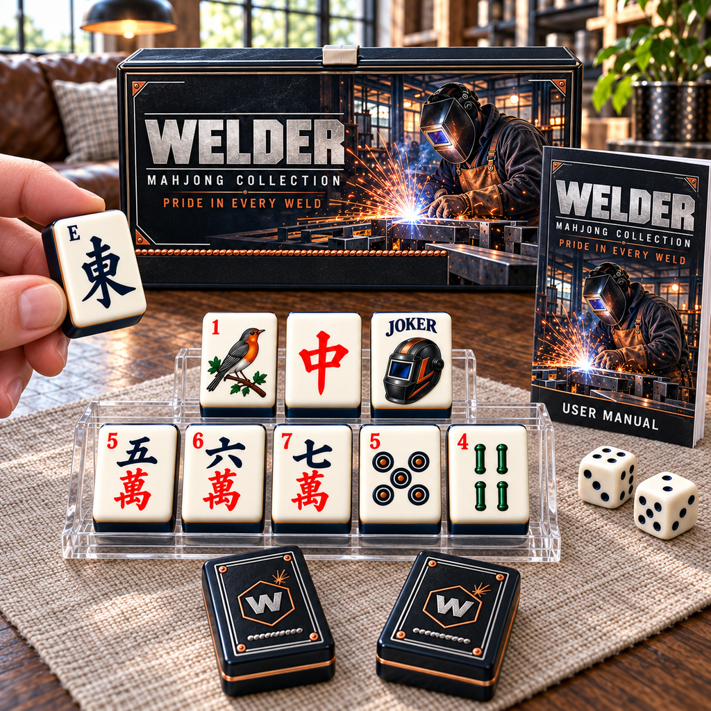 Premium WLDR Mahjong Tiles Set TTMH