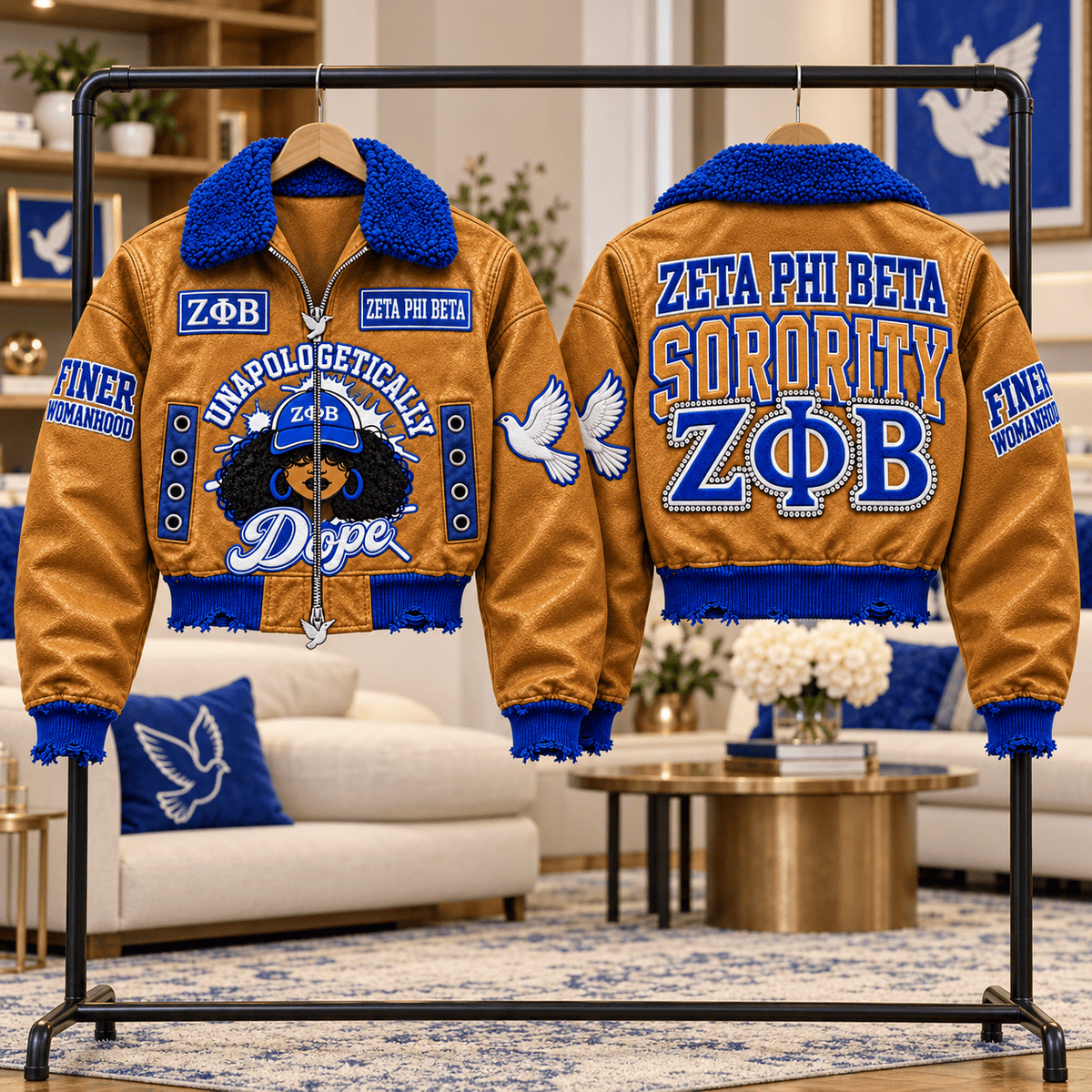 ZPB Cropped Bomber Jacket NTKO