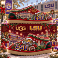 Premium LSU Heritage Suede Clog PDL