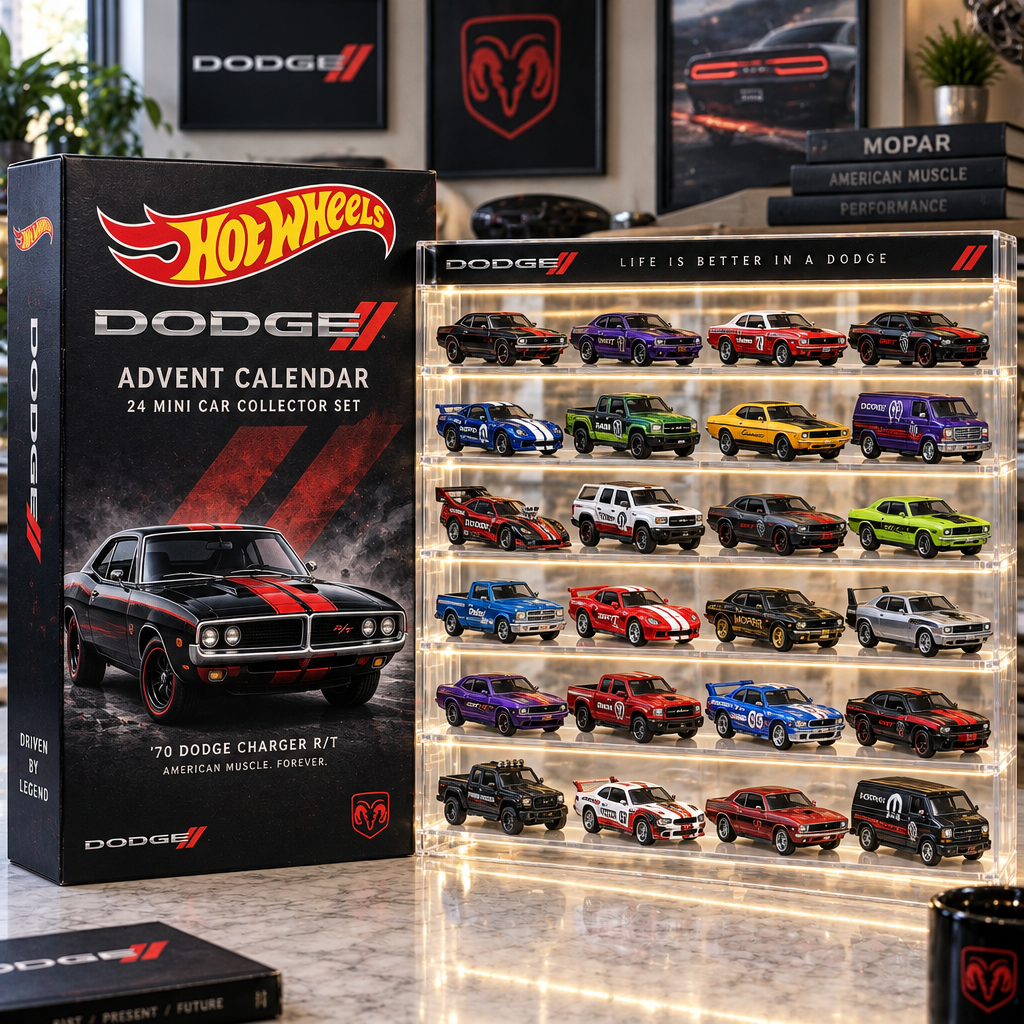 Dodge Premium Mini Car Advent Calendar